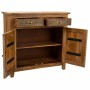 Buffet Alexandra House Living Naturel Laiton Bois de manguier 33 x 102 x 102 cm