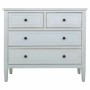 Commode Alexandra House Living Blanc Bois d'épicéa Bois MDF 36 x 75 x 85 cm