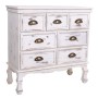 Commode Alexandra House Living Blanc Bois de paulownia 30 x 70 x 70 cm