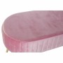 Banquette DKD Home Decor GTY-IG Rose Doré Métal Velours (90 x 50 x 45 cm)