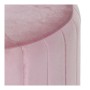 Repose-pied DKD Home Decor Métal Velvet Glam (45 x 45 x 42 cm)