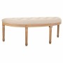 Banqueta Alexandra House Living Crema Madera de caucho 45 x 48 x 125 cm