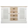 Buffet Alexandra House Living Blanc Bois de paulownia Bois MDF 40 x 80 x 124 cm