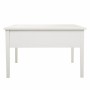 Table Basse Alexandra House Living Blanc Pin Bois MDF 80 x 50 x 80 cm