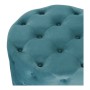 Repose-pied DKD Home Decor Bleu Moderne Velvet Bois MDF (2 pcs)