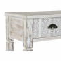 Table d'Appoint DKD Home Decor Bois Toile (80 x 34 x 82 cm)