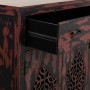 Buffet Alexandra House Living Rouge Bois d'épicéa Bois MDF 36 x 106 x 136 cm