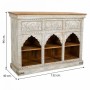 Buffet Alexandra House Living Bois de manguier 40 x 96 x 132 cm