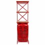 Mueble bar Alexandra House Living Rojo 40 x 185 x 84 cm