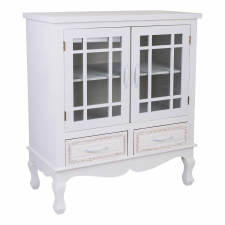 Buffet Alexandra House Living Blanc Bois de pin Bois MDF 37 x 84 x 75 cm