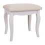 Banquette Alexandra House Living Blanc Marron Bois de pin Bois MDF 31 x 41 x 42 cm