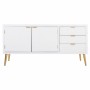 Buffet Alexandra House Living Blanc Doré Bois MDF 42 x 71 x 145 cm