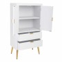 Armoire Alexandra House Living Blanc Doré Bois MDF 36 x 118 x 62 cm