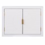 Armario Alexandra House Living Dorado Madera MDF 21 x 45 x 60 cm