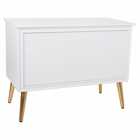 Banc de coffre Alexandra House Living Doré Bois MDF 41 x 62 x 83 cm