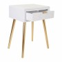 Mesita de Noche Alexandra House Living Dorado 39 x 67 x 47 cm