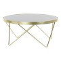 Table d'appoint DKD Home Decor Verre Acier (82 x 82 x 40 cm)