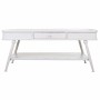 Table Basse Alexandra House Living Blanc Fer 60 x 53 x 120 cm