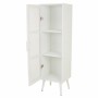 Armario Alexandra House Living Plateado white wedding Bambú Madera MDF 37 x 139 x 40 cm