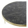 Table d'appoint DKD Home Decor Verre Acier (82 x 82 x 40 cm)