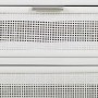 Mesita de Noche Alexandra House Living Blanco 36 x 71 x 42 cm