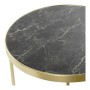 Table d'appoint DKD Home Decor Verre Acier (60 x 60 x 46 cm)