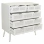 Commode Alexandra House Living Blanc Bambou Bois MDF 39 x 81 x 80 cm