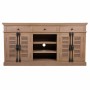 Buffet Alexandra House Living Fer Bois de manguier 40 x 89 x 173 cm