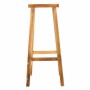 Taburete Alexandra House Living Pino 25 x 70 x 35 cm