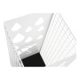 porte-parapluie DKD Home Decor Noir Métal Blanc (19.5 x 20 x 47.5 cm) (2 pcs)