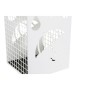 porte-parapluie DKD Home Decor Noir Métal Blanc (19.5 x 20 x 47.5 cm) (2 pcs)