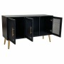 Buffet Alexandra House Living Noir Doré Bois MDF