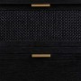 Cómoda Alexandra House Living Negro Madera MDF 35 x 81 x 80 cm