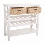 Aparador Alexandra House Living Blanco Cuerda Madera MDF 86 x 38 x 88 cm