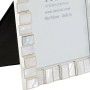 Cadre photo DKD Home Decor S3016081 Métal Blanc Nacre noire (12,5 x 1,5 x 17 cm)