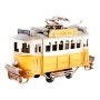 Véhicule DKD Home Decor Lisboa Décoratif Jaune Métal (13 x 5 x 8 cm)