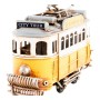 Véhicule DKD Home Decor Lisboa Décoratif Jaune Métal (13 x 5 x 8 cm)