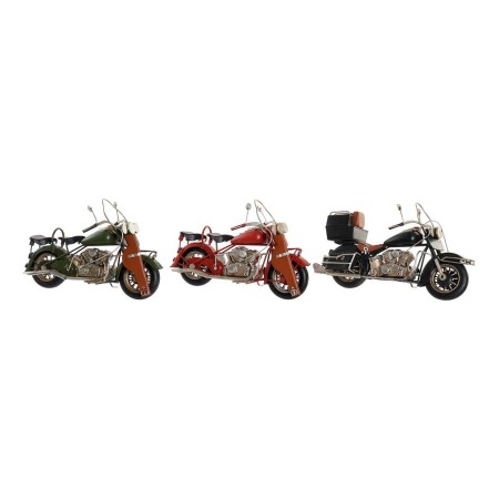 Figurine Décorative DKD Home Decor Métal Moto (27 x 11 x 17.5 cm) (3 pcs)