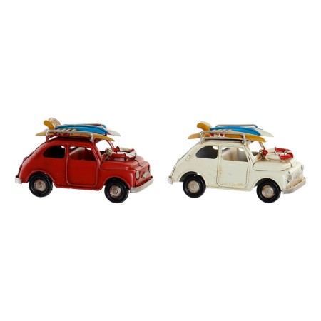 Véhicule DKD Home Decor Décoratif Métal Voiture (2 pcs) (11 x 5 x 5.5 cm)