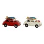 Véhicule DKD Home Decor Décoratif Métal Voiture (2 pcs) (11 x 5 x 5.5 cm)