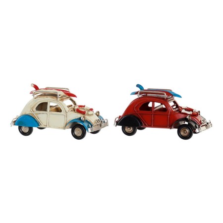 Véhicule DKD Home Decor Décoratif Métal Voiture (2 pcs) (11.3 x 5 x 5.7 cm)