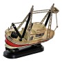 Véhicule DKD Home Decor Décoratif Barco Métal (2 pcs) (14.5 x 5.5 x 12 cm)