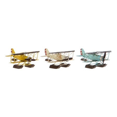 Véhicule DKD Home Decor Décoratif Métal (3 pcs) (16 x 16 x 8 cm)