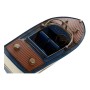 Véhicule DKD Home Decor Décoratif Bateau à moteur Métal (2 pcs) (31.5 x 14 x 13 cm)