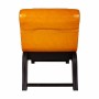 Banqueta Alexandra House Living Naranja Poliuretano Madera MDF 40 x 65 x 90 cm