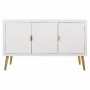 Aparador Alexandra House Living Blanco Dorado Madera MDF 41 x 71 x 120 cm