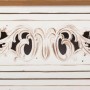 Commode Alexandra House Living Blanc Bois d'épicéa Bois MDF 38 x 76 x 86 cm