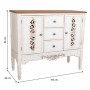 Buffet Alexandra House Living Blanc Bois d'épicéa Bois MDF 40 x 86 x 100 cm