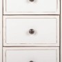 Buffet Alexandra House Living Blanc Bois d'épicéa Bois MDF 40 x 86 x 100 cm