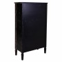 Armario Alexandra House Living Negro Vidrio Madera de abeto 100 % Metal Madera MDF 38 x 142 x 80 cm